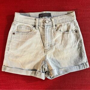 Aeropostale women Super High Rise Midi shorts size 00